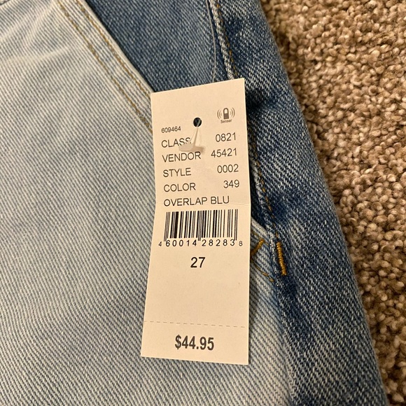 PACSUN color block denim shorts PERFECT CONDITION - Picture 2 of 3